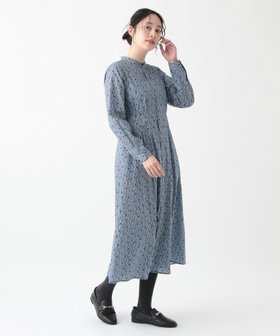 【アフタヌーンティー リビング/Afternoon Tea LIVING】の【WEB限定】タックワンピース/リバティプリント 人気、トレンドファッション・服の通販 founy(ファニー) ファッション Fashion レディースファッション WOMEN ワンピース Dress エレガント 上品 Elegant 水玉 Polka Dots |ID:prp329100004344958