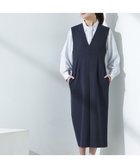 【ナノ ユニバース/nano universe】のデイリーファンクション Vネックタックワンピース(セットアップ可) 人気、トレンドファッション・服の通販 founy(ファニー) ファッション Fashion レディースファッション WOMEN ワンピース Dress インナー Inner ウォッシャブル Washable カットソー Cut And Sew コンパクト Compact ストレッチ Stretch セットアップ Set Up ノースリーブ No Sleeve ボックス Box モダン Modern エレガント 上品 Elegant ビジネス 仕事 通勤 Business 2025年 2025 2025春夏・S/S Ss,Spring/Summer,2025 thumbnail D.ネイビー1|ID: prp329100004345014 ipo3291000000030327476