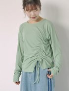 【エヘカソポ/ehka sopo】のイレヘムクルーカットソー 人気、トレンドファッション・服の通販 founy(ファニー) ファッション Fashion レディースファッション WOMEN トップス・カットソー Tops/Tshirt カットソー Cut and Sewn アシンメトリー Asymmetry カットソー Cut And Sew シンプル Simple スタイリッシュ Stylish thumbnail グリーン|ID: prp329100004345284 ipo3291000000030530549