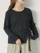 【エヘカソポ/ehka sopo】のイレヘムクルーカットソー 人気、トレンドファッション・服の通販 founy(ファニー) ファッション Fashion レディースファッション WOMEN トップス・カットソー Tops/Tshirt カットソー Cut and Sewn アシンメトリー Asymmetry カットソー Cut And Sew シンプル Simple スタイリッシュ Stylish thumbnail ブラック|ID: prp329100004345284 ipo3291000000030530551