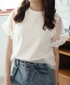 【ドゥーラドゥーラ/Doula Doula】のGirly Doll/ビジューチュールレイヤードTシャツ 人気、トレンドファッション・服の通販 founy(ファニー) ファッション Fashion レディースファッション WOMEN トップス・カットソー Tops/Tshirt シャツ/ブラウス Shirts/Blouses ロング / Tシャツ T-Shirts おすすめ Recommend インナー Inner サテン Satin チュール Tulle デニム Denim ノースリーブ No Sleeve ハーフ Half ビジュー Bijou フェミニン Feminine フリル Frills フレア Flare フロント Front 夏 Summer thumbnail オフホワイト|ID: prp329100004345617 ipo3291000000030529911