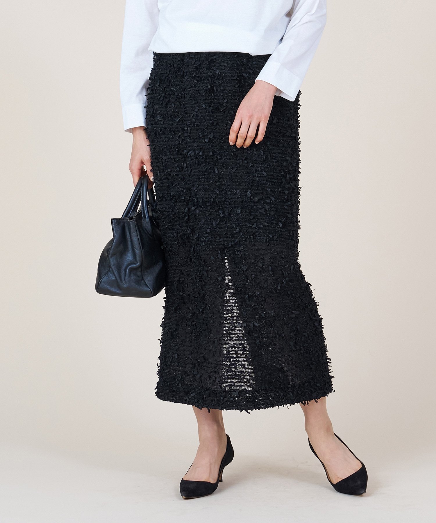 【マイカ ディール/MICA & DEAL】の【marmors】karami tweed tight skirt 人気、トレンドファッション・服の通販 founy(ファニー) 　ファッション　Fashion　レディースファッション　WOMEN　スカート　Skirt　シアー　Sheer　ツイード　Tweed　バランス　Balance　 other-1|ID: prp329100004345631 ipo3291000000030439525