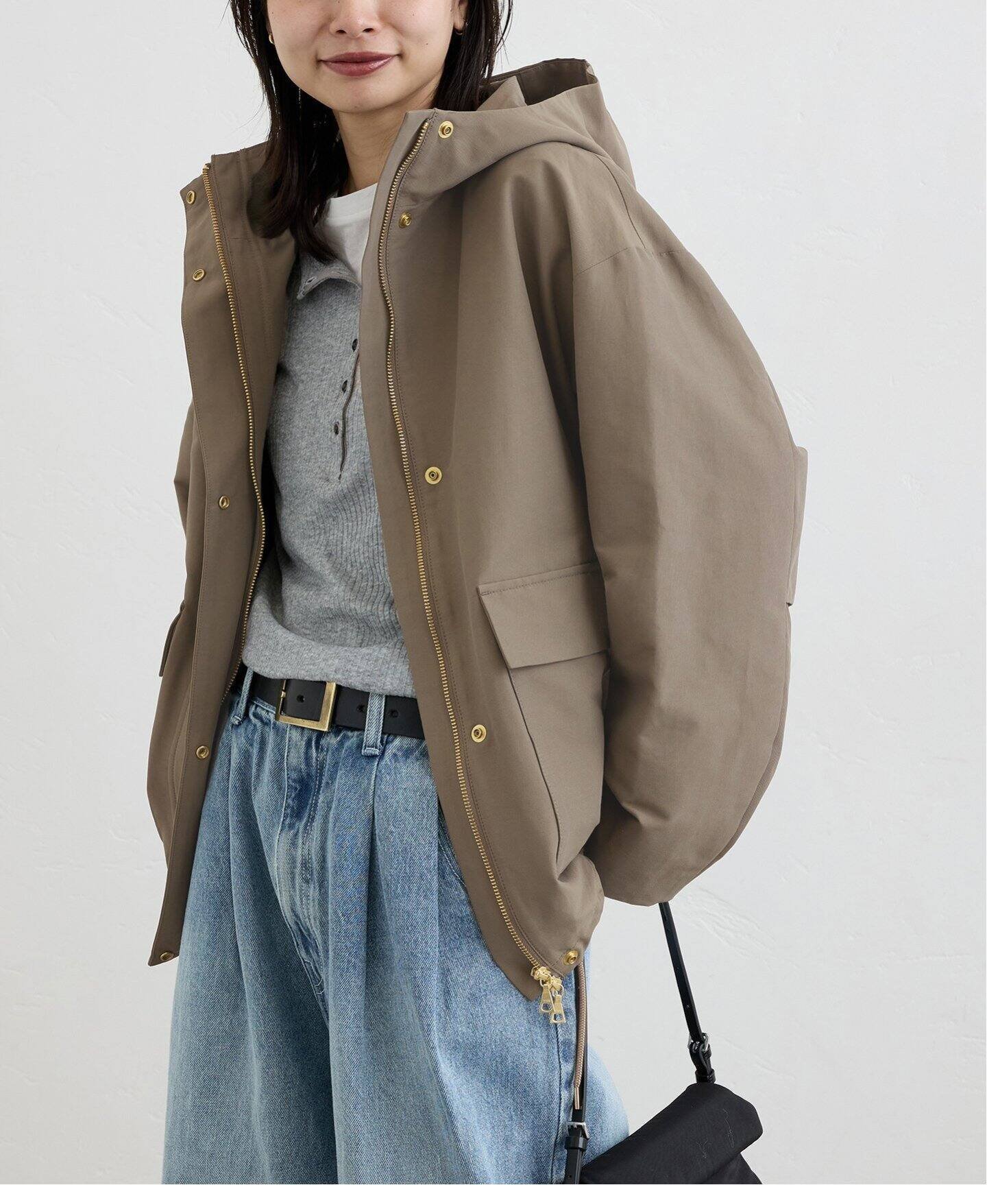 【ジャーナルスタンダード/JOURNAL STANDARD】のグログランZIPフードブルゾン 人気、トレンドファッション・服の通販 founy(ファニー) 　ファッション　Fashion　レディースファッション　WOMEN　アウター　Coat Outerwear　ブルゾン　Blouson/Jackets　2025年　2025　2025春夏・S/S　Ss,Spring/Summer,2025　グログラン　Grosgrain　ブルゾン　Blouson　ポケット　Pocket　定番　Standard　 other-1|ID: prp329100004345738 ipo3291000000030538172