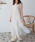 【ドゥーラドゥーラ/Doula Doula】のDoula Doula/シースルーレイヤードロングワンピース 人気、トレンドファッション・服の通販 founy(ファニー) ファッション Fashion レディースファッション WOMEN ワンピース Dress インナー Inner ジャケット Jacket デニム Denim フェミニン Feminine マキシ Maxi リボン Ribbon thumbnail ホワイト|ID: prp329100004346273 ipo3291000000030428406