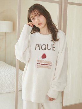 【ジェラート ピケ/gelato pique】 ベビモコケーキジャガードプルオーバー人気、トレンドファッション・服の通販 founy(ファニー) ファッション Fashion レディースファッション WOMEN トップス・カットソー Tops/Tshirt プルオーバー Pullover おすすめ Recommend バルーン Balloon レギンス Leggings ロング Long |ID:prp329100004346519