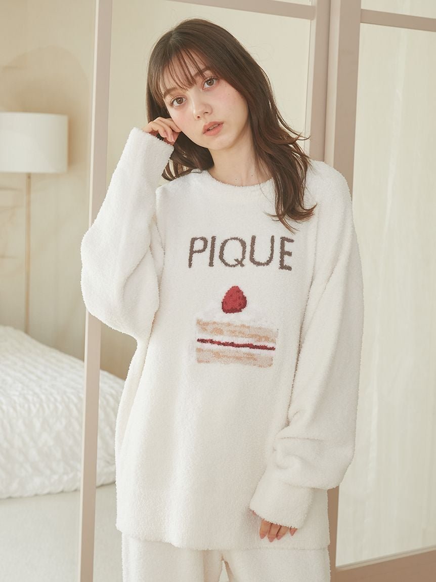 【ジェラート ピケ/gelato pique】のベビモコケーキジャガードプルオーバー 人気、トレンドファッション・服の通販 founy(ファニー) 　ファッション　Fashion　レディースファッション　WOMEN　トップス・カットソー　Tops/Tshirt　プルオーバー　Pullover　おすすめ　Recommend　バルーン　Balloon　レギンス　Leggings　ロング　Long　 other-1|ID: prp329100004346519 ipo3291000000030432831