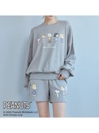 【ジェラート ピケ/gelato pique】の【PEANUTS】【ONLINE限定カラーあり】裏毛プルオーバー GRY[006]|ID:prp329100004346526