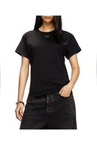 【ディーゼル/DIESEL】のウィメンズ Tシャツ T-MAREY 人気、トレンドファッション・服の通販 founy(ファニー) ファッション Fashion レディースファッション WOMEN トップス・カットソー Tops/Tshirt シャツ/ブラウス Shirts/Blouses ロング / Tシャツ T-Shirts オーバル Oval ジャージー Jersey フィット Fit ベーシック Basic レギュラー Regular thumbnail ブラック|ID: prp329100004347099 ipo3291000000030529973