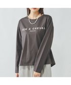 【グローバルワーク/GLOBAL WORK】のリッチクリーンプリントロンT/286046 一部店舗限定/スミクロロゴ19|ID:prp329100004347116