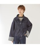 【コレックス/collex】の【collex限定】【KURO/クロ】デニムジャケット 人気、トレンドファッション・服の通販 founy(ファニー) ファッション Fashion レディースファッション WOMEN アウター Coat Outerwear ジャケット Jackets デニムジャケット Denim Jackets コレクション Collection シルバー Silver ジャケット Jacket デニム Denim 人気 Popularity フォルム Form 別注 Special Order thumbnail インディゴ|ID: prp329100004349515 ipo3291000000030446270