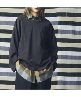 【メゾンスペシャル/MAISON SPECIAL】のPrime-Over Smashing Light Punch Crew Neck Long Sleeve T-Shirt 人気、トレンドファッション・服の通販 founy(ファニー) ファッション Fashion レディースファッション WOMEN トップス・カットソー Tops/Tshirt シャツ/ブラウス Shirts/Blouses ロング / Tシャツ T-Shirts インナー Inner カットソー Cut And Sew ショルダー Shoulder シルク Silk ジャージー Jersey ストレッチ Stretch ドロップ Drop ベーシック Basic |ID:prp329100004349518