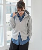 【スピック&スパン/Spick & Span】の《追加 2》ストレッチジップフードパーカー 人気、トレンドファッション・服の通販 founy(ファニー) ファッション Fashion レディースファッション WOMEN トップス・カットソー Tops/Tshirt パーカ Sweats 人気 Popularity thumbnail グレーB|ID: prp329100004351234 ipo3291000000030552126