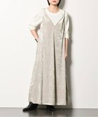 【シティーショップ/CITYSHOP】のVELVET TWIST DRESS ワンピース 人気、トレンドファッション・服の通販 founy(ファニー) ファッション Fashion レディースファッション WOMEN ワンピース Dress ドレス Party Dresses 2025年 2025 2025春夏・S/S Ss,Spring/Summer,2025 クラッシュ Crash ベロア Velor thumbnail グレーB|ID: prp329100004351301 ipo3291000000030459611