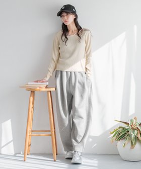 【ローリーズファーム/LOWRYS FARM】のカットイージーコクーンパンツ 人気、トレンドファッション・服の通販 founy(ファニー) ファッション Fashion レディースファッション WOMEN パンツ Pants おすすめ Recommend ショート Short ジャージ Jersey ダブル Double トレンド Trend フェイス Face ポケット Pocket リラックス Relax |ID:prp329100004351803