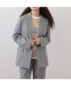 【サルーン/SALOON】のシングルセミロングジャケット【手洗い可】セットアップ可 人気、トレンドファッション・服の通販 founy(ファニー) ファッション Fashion レディースファッション WOMEN アウター Coat Outerwear ジャケット Jackets シンプル Simple ジャケット Jacket セットアップ Set Up トレンド Trend ベーシック Basic 今季 This Season 秋 Autumn/Fall thumbnail グレー15|ID: prp329100004352953 ipo3291000000030446265