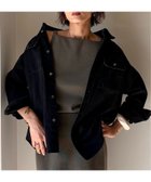 【デミルクス ビームス/Demi-Luxe BEAMS】の【別注】エディター坪田あさみ * woadblue / デニム CPOシャツジャケット 人気、トレンドファッション・服の通販 founy(ファニー) ファッション Fashion レディースファッション WOMEN アウター Coat Outerwear ジャケット Jackets ウォッシュ Wash ヴィンテージ Vintage ジャケット Jacket タートルネック Turtleneck デニム Denim ブリーチ Bleach ボトム Bottom 別注 Special Order モダン Modern A/W・秋冬 Aw・Autumn/Winter・Fw・Fall-Winter エレガント 上品 Elegant thumbnail BLACK|ID: prp329100004353103 ipo3291000000030461981