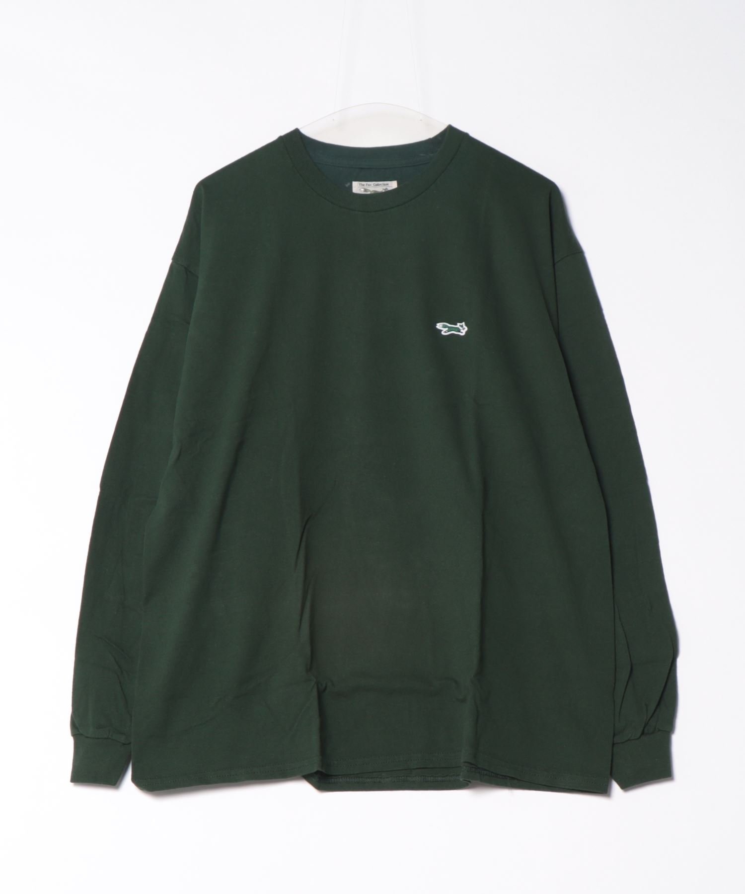 【その他のブランド/Other】のTHE FOX/basic Crew ls tee キツネワッペンTシャツ ロンTEE インテリア・キッズ・メンズ・レディースファッション・服の通販 founy(ファニー) 　ファッション　Fashion　レディースファッション　WOMEN　トップス・カットソー　Tops/Tshirt　シャツ/ブラウス　Shirts/Blouses　ロング / Tシャツ　T-Shirts　アクセサリー　Accessories　アンダー　Under　厚底　Platforms　カーゴパンツ　Cargo Pants　シューズ　Shoes　シンプル　Simple　ジャケット　Jacket　スニーカー　Sneakers　スポーツ　Sports　スリーブ　Sleeve　セットアップ　Set Up　ソックス　Socks　トレンド　Trend　定番　Standard　フォルム　Form　ベーシック　Basic　ミックス　Mix　メンズ　Mens　ロング　Long　ワーク　Work　再入荷　Restock/Back In Stock/Re Arrival　おすすめ　Recommend　GRN|ID: prp329100004353244 ipo3291000000030442905