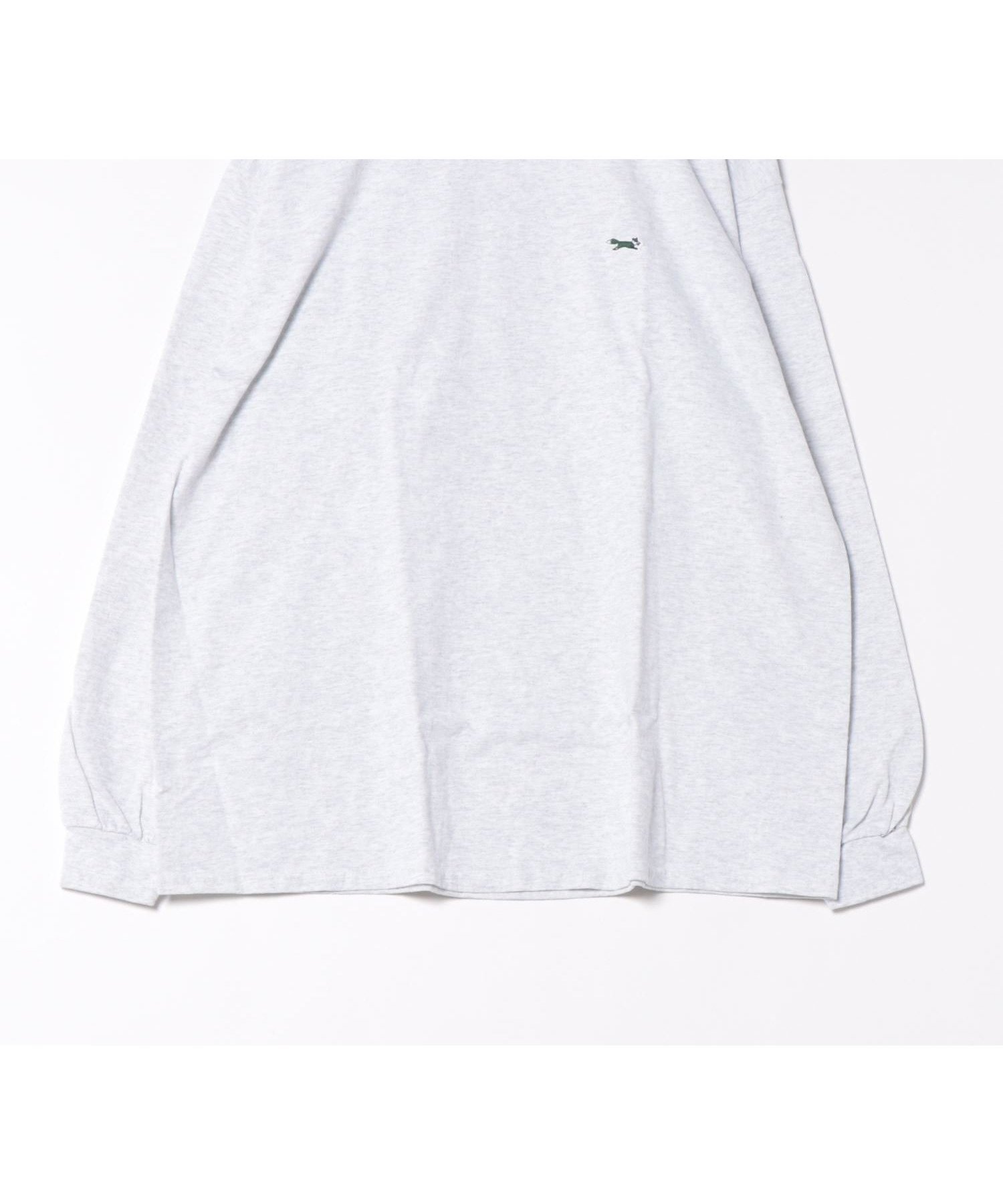 【その他のブランド/Other】のTHE FOX/basic Crew ls tee キツネワッペンTシャツ ロンTEE インテリア・キッズ・メンズ・レディースファッション・服の通販 founy(ファニー) 　ファッション　Fashion　レディースファッション　WOMEN　トップス・カットソー　Tops/Tshirt　シャツ/ブラウス　Shirts/Blouses　ロング / Tシャツ　T-Shirts　アクセサリー　Accessories　アンダー　Under　厚底　Platforms　カーゴパンツ　Cargo Pants　シューズ　Shoes　シンプル　Simple　ジャケット　Jacket　スニーカー　Sneakers　スポーツ　Sports　スリーブ　Sleeve　セットアップ　Set Up　ソックス　Socks　トレンド　Trend　定番　Standard　フォルム　Form　ベーシック　Basic　ミックス　Mix　メンズ　Mens　ロング　Long　ワーク　Work　再入荷　Restock/Back In Stock/Re Arrival　おすすめ　Recommend　GRY|ID: prp329100004353244 ipo3291000000030442907