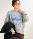 【プラージュ/Plage】のJANE SMITH/ジェーンスミス 別注 KNIGHT IN SHIMMERING ロングTシャツ 人気、トレンドファッション・服の通販 founy(ファニー) ファッション Fashion レディースファッション WOMEN トップス・カットソー Tops/Tshirt シャツ/ブラウス Shirts/Blouses ロング / Tシャツ T-Shirts ロング Long 別注 Special Order thumbnail グレーA|ID: prp329100004353262 ipo3291000000030402673