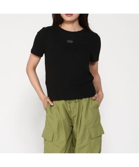 【ギャップ/GAP】のFRCH SS MOD RIB ABBRV TEE 人気、トレンドファッション・服の通販 founy(ファニー) ファッション Fashion レディースファッション WOMEN エンブロイダリー Embroidery センター Center トレンド Trend ミックス Mix |ID:prp329100004353287