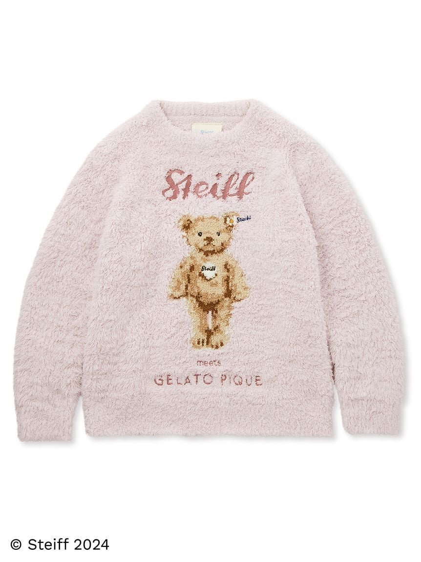 【ジェラート ピケ/gelato pique / KIDS】の【販路限定商品】【Steiff】【JUNIOR】ジェラートJamesジャガードプルオーバー インテリア・キッズ・メンズ・レディースファッション・服の通販 founy(ファニー) 　ファッション　Fashion　キッズファッション　KIDS　トップス・カットソー　Tops/Tees/Kids　クラシカル　Classical　定番　Standard　人気　Popularity　ベビー　Baby　ボーダー　Border　メンズ　Mens　モチーフ　Motif　ホリデーシーズン　Holiday　PNK[066]|ID: prp329100004353331 ipo3291000000030465899