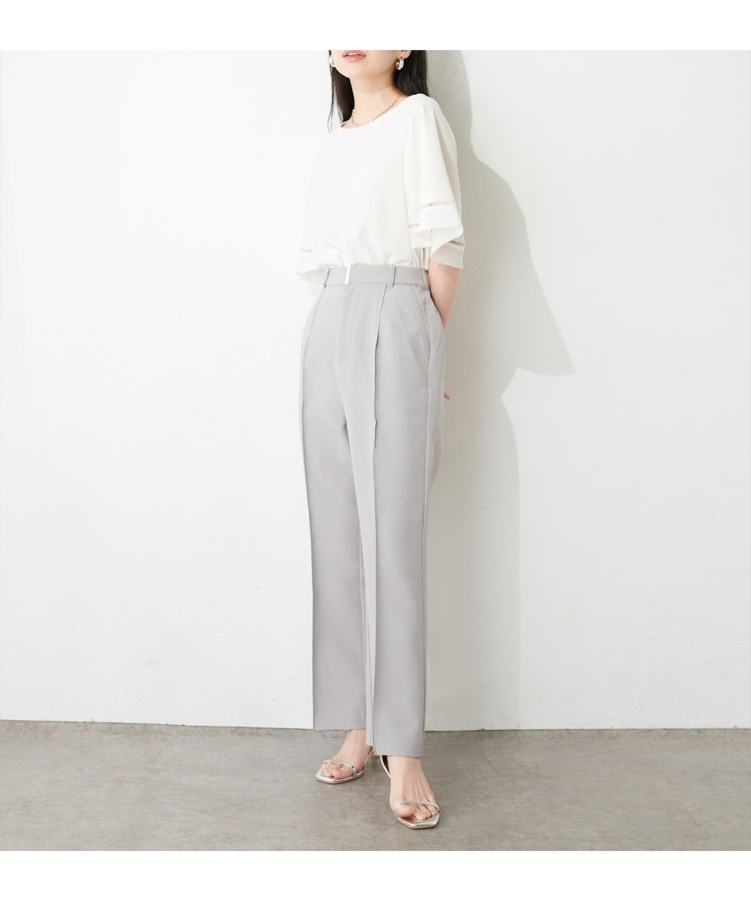 【ナチュラルクチュール/natural couture】の【osono】ハイウエスト美フレアパンツ 人気、トレンドファッション・服の通販 founy(ファニー) 　ファッション　Fashion　レディースファッション　WOMEN　パンツ　Pants　センター　Center　ダウン　Down　フレア　Flare　ポケット　Pocket　再入荷　Restock/Back In Stock/Re Arrival　ビジネス 仕事 通勤　Business　2025年　2025　2025春夏・S/S　Ss,Spring/Summer,2025　 other-1|ID: prp329100004353695 ipo3291000000031674448
