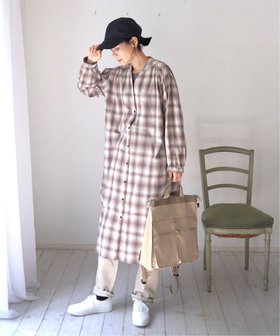 【エルビーシー/LBC】のオンブレチェックワンピース 人気、トレンドファッション・服の通販 founy(ファニー) ファッション Fashion レディースファッション WOMEN ワンピース Dress グラデーション Gradation チェック Check フェミニン Feminine フリル Frills 秋 Autumn/Fall 羽織 Haori |ID:prp329100004354026