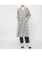 【エルビーシー/LBC】のオンブレチェックワンピース 人気、トレンドファッション・服の通販 founy(ファニー) ファッション Fashion レディースファッション WOMEN ワンピース Dress グラデーション Gradation チェック Check フェミニン Feminine フリル Frills 秋 Autumn/Fall 羽織 Haori thumbnail ブラック|ID: prp329100004354026 ipo3291000000030407969