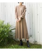 【エルビーシー/LBC】のニットベストワンピセット 人気、トレンドファッション・服の通販 founy(ファニー) ファッション Fashion レディースファッション WOMEN アウター Coat Outerwear スリーブ Sleeve ベスト Vest 透かし Watermark thumbnail ベージュ|ID: prp329100004354028 ipo3291000000030408023