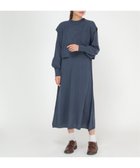 【エルビーシー/LBC】のニットベストワンピセット 人気、トレンドファッション・服の通販 founy(ファニー) ファッション Fashion レディースファッション WOMEN アウター Coat Outerwear スリーブ Sleeve ベスト Vest 透かし Watermark thumbnail ブルー|ID: prp329100004354028 ipo3291000000030408030