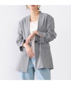 【マイカ ディール/MICA & DEAL】のノーカラージャケット GRAY|ID: prp329100004354287 ipo3291000000030410669