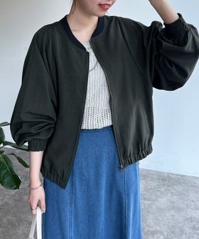 【シェトワ/Chez toi】のリネンライク袖ボリュームブルゾン 人気、トレンドファッション・服の通販 founy(ファニー) ファッション Fashion レディースファッション WOMEN アウター Coat Outerwear ブルゾン Blouson/Jackets おすすめ Recommend ギャザー Gather シンプル Simple ノースリーブ No Sleeve フォルム Form ブルゾン Blouson プチプライス・低価格 Affordable リラックス Relax 夏 Summer 春 Spring S/S・春夏 Ss・Spring/Summer |ID:prp329100004354324