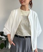 【シェトワ/Chez toi】のリネンライク袖ボリュームブルゾン 人気、トレンドファッション・服の通販 founy(ファニー) ファッション Fashion レディースファッション WOMEN アウター Coat Outerwear ブルゾン Blouson/Jackets おすすめ Recommend ギャザー Gather シンプル Simple ノースリーブ No Sleeve フォルム Form ブルゾン Blouson プチプライス・低価格 Affordable リラックス Relax 夏 Summer 春 Spring S/S・春夏 Ss・Spring/Summer thumbnail オフホワイト|ID: prp329100004354324 ipo3291000000030410859