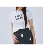 【エイミーイストワール/eimy istoire】のEIMY PARIS Tシャツ 人気、トレンドファッション・服の通販 founy(ファニー) ファッション Fashion レディースファッション WOMEN トップス・カットソー Tops/Tshirt シャツ/ブラウス Shirts/Blouses ロング / Tシャツ T-Shirts カーディガン Cardigan シンプル Simple ジャケット Jacket スニーカー Sneakers デニム Denim フェミニン Feminine フレンチ French フロント Front リラックス Relax エレガント 上品 Elegant thumbnail WHITE|ID: prp329100004354629 ipo3291000000030414541