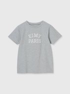 【エイミーイストワール/eimy istoire】のEIMY PARIS Tシャツ 人気、トレンドファッション・服の通販 founy(ファニー) ファッション Fashion レディースファッション WOMEN トップス・カットソー Tops/Tshirt シャツ/ブラウス Shirts/Blouses ロング / Tシャツ T-Shirts カーディガン Cardigan シンプル Simple ジャケット Jacket スニーカー Sneakers デニム Denim フェミニン Feminine フレンチ French フロント Front リラックス Relax エレガント 上品 Elegant thumbnail GREY|ID: prp329100004354629 ipo3291000000030414543