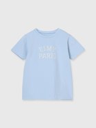 【エイミーイストワール/eimy istoire】のEIMY PARIS Tシャツ 人気、トレンドファッション・服の通販 founy(ファニー) ファッション Fashion レディースファッション WOMEN トップス・カットソー Tops/Tshirt シャツ/ブラウス Shirts/Blouses ロング / Tシャツ T-Shirts カーディガン Cardigan シンプル Simple ジャケット Jacket スニーカー Sneakers デニム Denim フェミニン Feminine フレンチ French フロント Front リラックス Relax エレガント 上品 Elegant thumbnail SAX|ID: prp329100004354629 ipo3291000000030414546