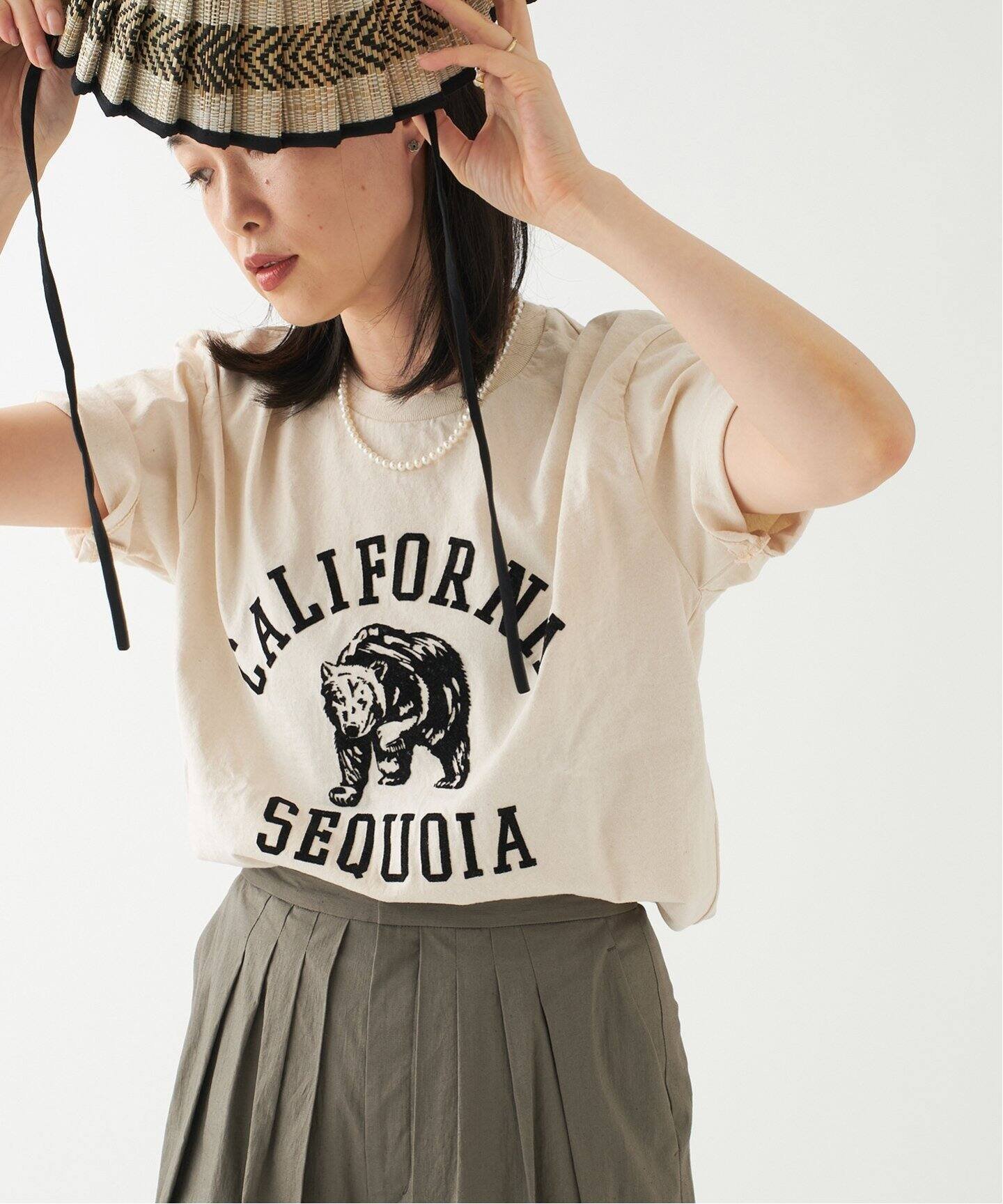 【ジャーナルスタンダード レサージュ/journal standard L'essage】の《別注》【MIXTA/ミクスタ】CALIFORNIA SEQUOIA S/S T-SH Tシャツ 人気、トレンドファッション・服の通販 founy(ファニー) 　ファッション　Fashion　レディースファッション　WOMEN　トップス・カットソー　Tops/Tshirt　シャツ/ブラウス　Shirts/Blouses　ロング / Tシャツ　T-Shirts　2025年　2025　2025春夏・S/S　Ss,Spring/Summer,2025　グラフィック　Graphic　別注　Special Order　夏　Summer　S/S・春夏　Ss・Spring/Summer　 other-1|ID: prp329100004354643 ipo3291000000030414620