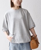 【シップス フォー ウィメン/SHIPS】の【SHIPS any別注】Champion ロゴ 刺繍 スピンドル スウェット Tシャツ グレー|ID: prp329100004354993 ipo3291000000031956863