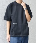 【シップス フォー ウィメン/SHIPS】の【SHIPS any別注】Champion ロゴ 刺繍 スピンドル スウェット Tシャツ ネイビー|ID: prp329100004354993 ipo3291000000031956865