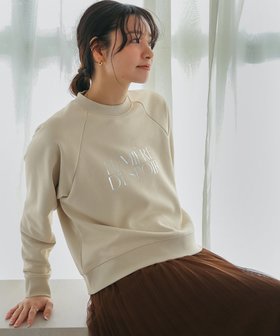 【バブ ブージュルード/Bab Bou Jeloud】のシルバーロゴ裏毛プルオーバー 人気、トレンドファッション・服の通販 founy(ファニー) ファッション Fashion レディースファッション WOMEN トップス・カットソー Tops/Tshirt プルオーバー Pullover シルバー Silver ダウン Down プリント Print 再入荷 Restock/Back In Stock/Re Arrival |ID:prp329100004355009