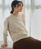 【バブ ブージュルード/Bab Bou Jeloud】のシルバーロゴ裏毛プルオーバー 人気、トレンドファッション・服の通販 founy(ファニー) ファッション Fashion レディースファッション WOMEN トップス・カットソー Tops/Tshirt プルオーバー Pullover シルバー Silver ダウン Down プリント Print 再入荷 Restock/Back In Stock/Re Arrival thumbnail IVORY|ID: prp329100004355009 ipo3291000000030419190