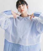 【ケービーエフ/KBF / URBAN RESEARCH】のチュールレイヤードシャツ 人気、トレンドファッション・服の通販 founy(ファニー) ファッション Fashion レディースファッション WOMEN トップス・カットソー Tops/Tshirt シャツ/ブラウス Shirts/Blouses 2025年 2025 2025春夏・S/S Ss,Spring/Summer,2025 ショート Short チュール Tulle デニム Denim ドッキング Docking ボトム Bottom ロング Long 夏 Summer 定番 Standard S/S・春夏 Ss・Spring/Summer thumbnail OFF×BLUE|ID: prp329100004355127 ipo3291000000030462181