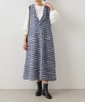 【その他のブランド/Other】の《15 quinze》ツイードワンピース 人気、トレンドファッション・服の通販 founy(ファニー) ファッション Fashion レディースファッション WOMEN ワンピース Dress クラシカル Classical ツイード Tweed エレガント 上品 Elegant |ID:prp329100004355415