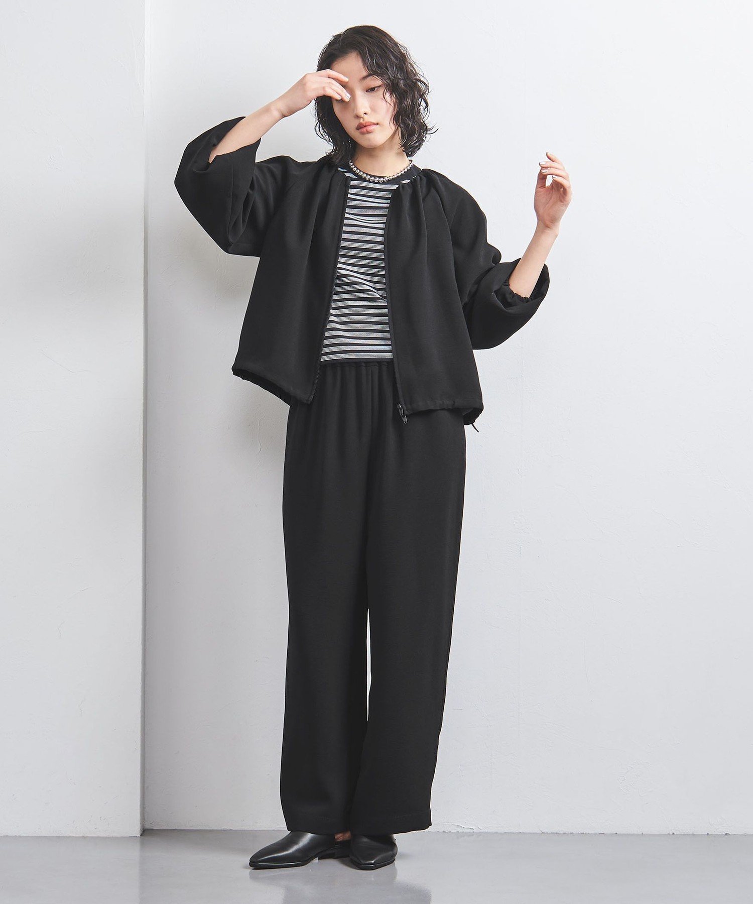 【ユナイテッドアローズ/UNITED ARROWS】のCOMFY ギャザー ジャケット 人気、トレンドファッション・服の通販 founy(ファニー) 　ファッション　Fashion　レディースファッション　WOMEN　アウター　Coat Outerwear　ジャケット　Jackets　インナー　Inner　カフス　Cuffs　ギャザー　Gather　吸水　Water Absorption　ジャケット　Jacket　スニーカー　Sneakers　スポーティ　Sporty　セットアップ　Set Up　タートルネック　Turtleneck　ドローコード　Draw Cord　人気　Popularity　ブルゾン　Blouson　別注　Special Order　レギュラー　Regular　ビジネス 仕事 通勤　Business　 other-1|ID: prp329100004356500 ipo3291000000030442029