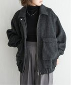 【ノッチ/notch】のシャギーフライトジャケット 人気、トレンドファッション・服の通販 founy(ファニー) ファッション Fashion レディースファッション WOMEN アウター Coat Outerwear ジャケット Jackets アウトドア Outdoor ジャケット Jacket フロント Front おすすめ Recommend 2023年 2023 2023-2024秋冬・A/W Aw/Autumn/Winter//Fw/Fall-Winter/2023-2024 thumbnail チャコール|ID: prp329100004356533 ipo3291000000030442795