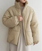 【ノッチ/notch】のパデッドジャケット 人気、トレンドファッション・服の通販 founy(ファニー) ファッション Fashion レディースファッション WOMEN アウター Coat Outerwear ジャケット Jackets インナー Inner シンプル Simple スウェット Sweat スタイリッシュ Stylish スラックス Slacks タートル Turtle デニム Denim ハイネック High Neck バランス Balance パターン Pattern フロント Front ベスト Vest ベーシック Basic thumbnail ベージュ|ID: prp329100004356535 ipo3291000000030442844