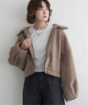 【ノッチ/notch】のシープボアジップジャケット 人気、トレンドファッション・服の通販 founy(ファニー) ファッション Fashion レディースファッション WOMEN アウター Coat Outerwear ジャケット Jackets インナー Inner スラックス Slacks デニム Denim バランス Balance ロング Long |ID:prp329100004356540