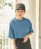 【フリークスストア/FREAK'S STORE】のAIRDRY HIGHCOOL ポケットTシャツ 24SS ブルー|ID: prp329100004356640 ipo3291000000030444015