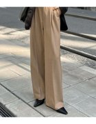 【リエディ/Re:EDIT】の微起毛ツイルダブルタックルーズパンツ 人気、トレンドファッション・服の通販 founy(ファニー) ファッション Fashion レディースファッション WOMEN パンツ Pants カーディガン Cardigan コンパクト Compact スウェット Sweat ダブル Double ツイル Twill バランス Balance ループ Loop 秋 Autumn/Fall thumbnail モカベージュ|ID: prp329100004356715 ipo3291000000030445984