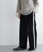 【ノッチ/notch】のベロアパンツ 人気、トレンドファッション・服の通販 founy(ファニー) ファッション Fashion レディースファッション WOMEN パンツ Pants なめらか Smooth シンプル Simple ジャケット Jacket ベロア Velor ワイド Wide thumbnail ブラック|ID: prp329100004356769 ipo3291000000030446697